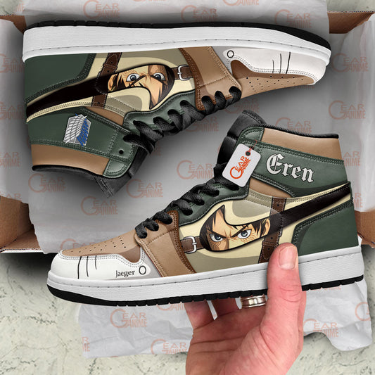 Eren Jaeger J1-Sneakers Personalized Shoes