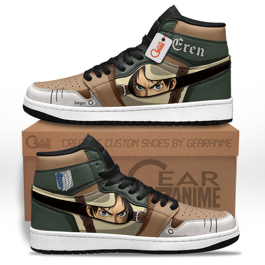 Eren Jaeger J1-Sneakers Personalized Shoes