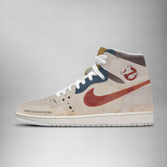 Ghostbusters Halloween Air Jordan 1 High Top Shoes