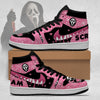 Ghostface Halloween Air Jordan 1 High Top Shoes