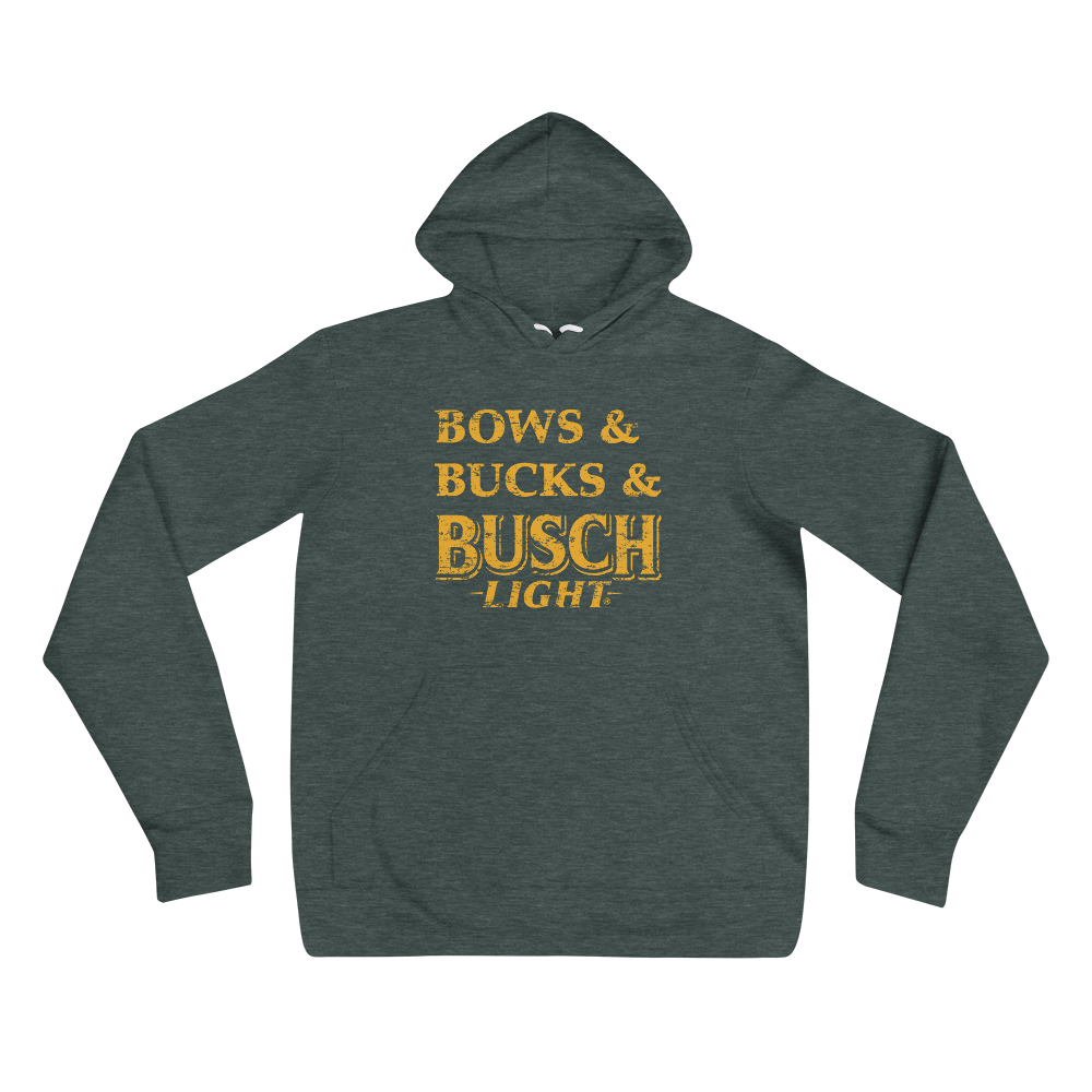 Bows & Bucks & Busch Light Hoodie