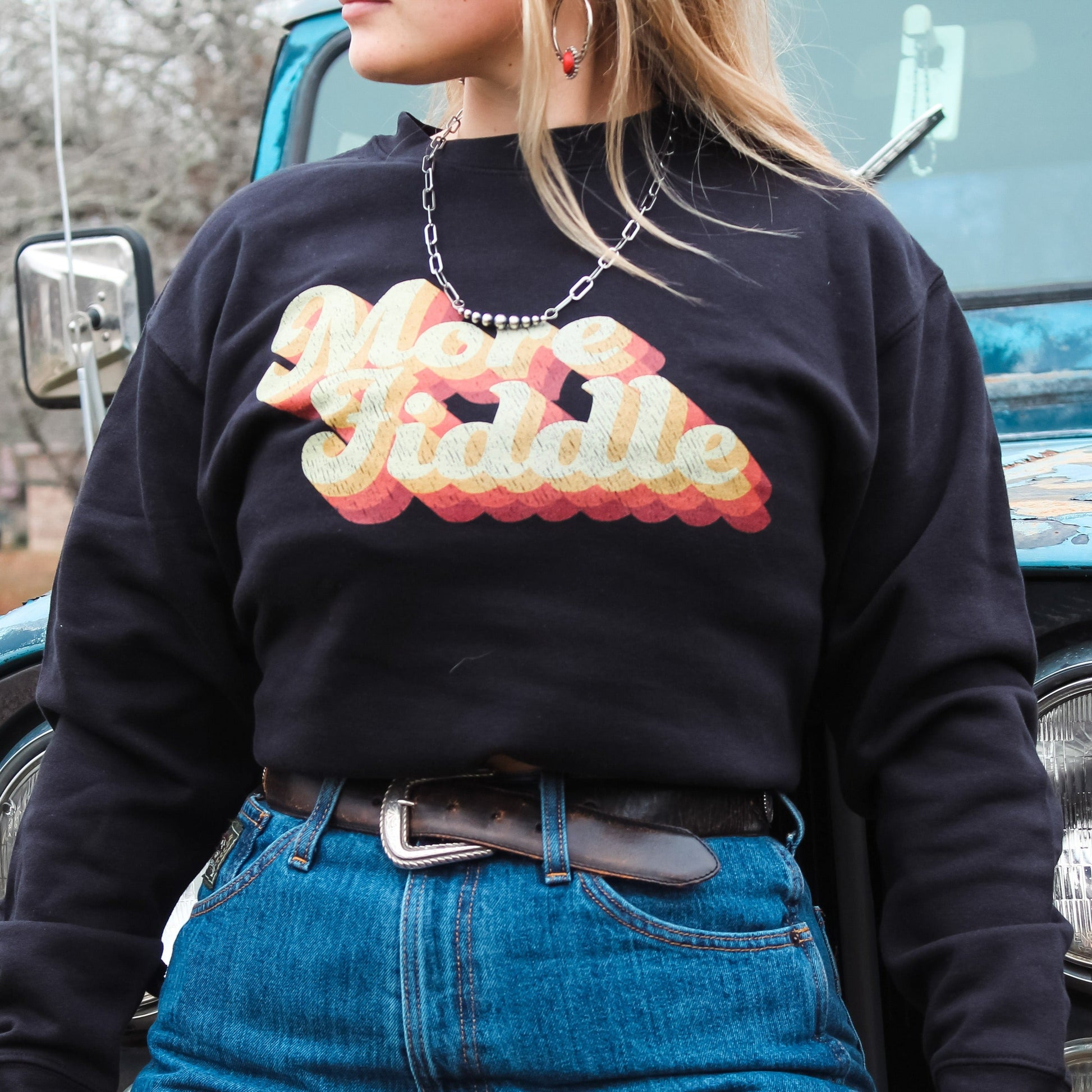 More Fiddle Crewneck Sweatshirt