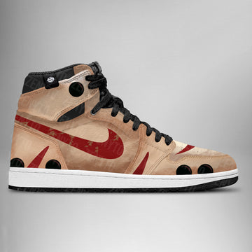 Jason Voorhees Halloween Air Jordan 1 High Top Shoes Version 5