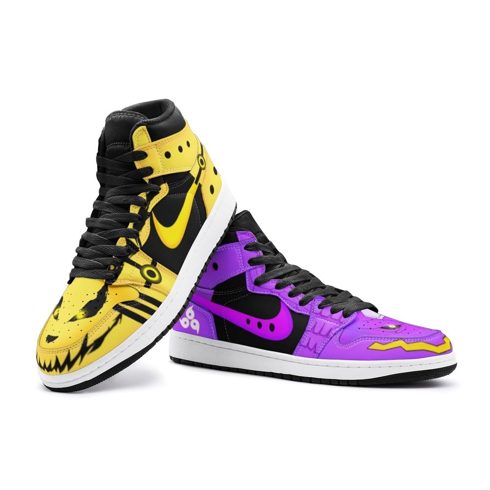 Karuma And Susano Ninja Air Jordan 1 High Top Shoes