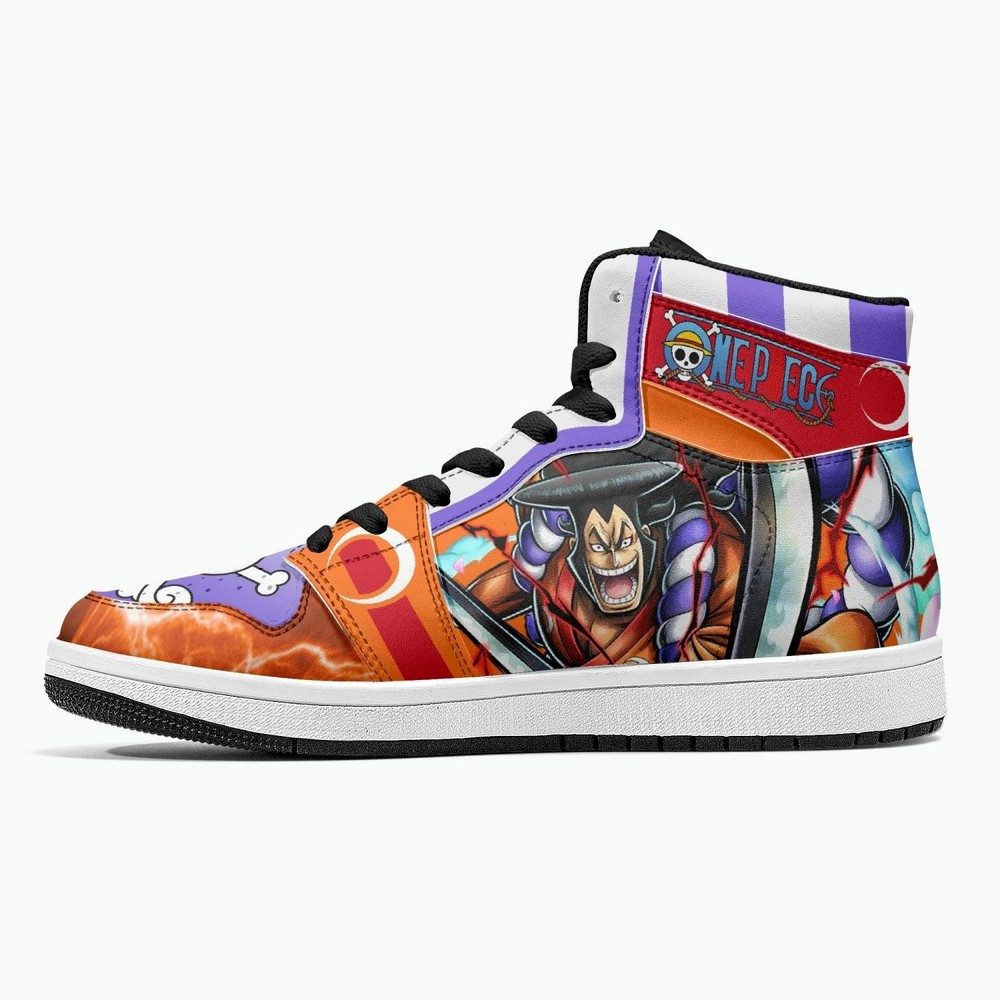 Kozuki Oden One Piece JD1 High Top Shoes - Shoesmates