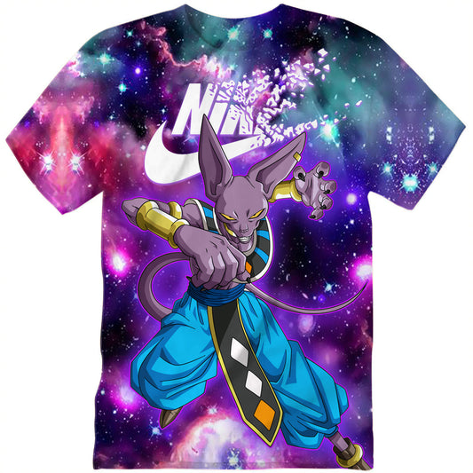 Anime Gift Dragon Ball Beerus Tshirt Adult And Kid Tshirt