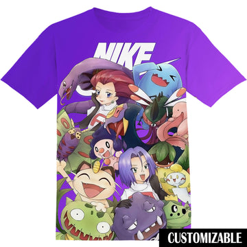 Pokemon Villains Team Rocket Fan Adult And Kid Tshirt