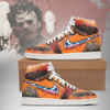 Leatherface Halloween Air Jordan 1 High Top Shoes