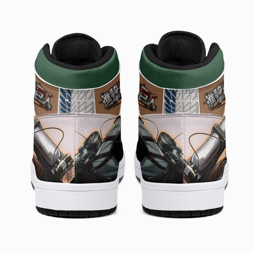 Levi Ackerman Shingeki No Kyojin JD1 High Top Shoes