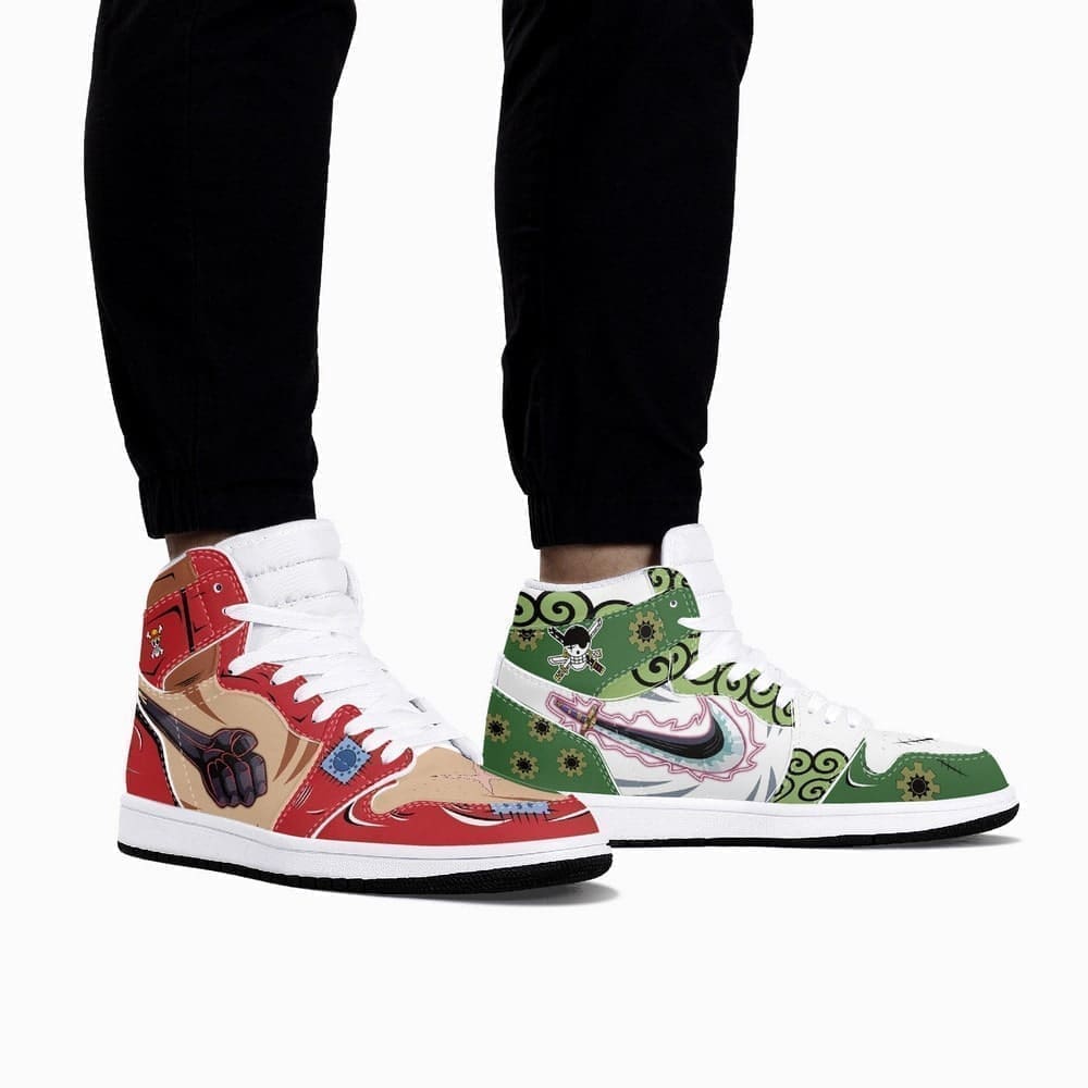 Luffy vs Zoro Shoes: Embrace One Piece Rivalry in Style