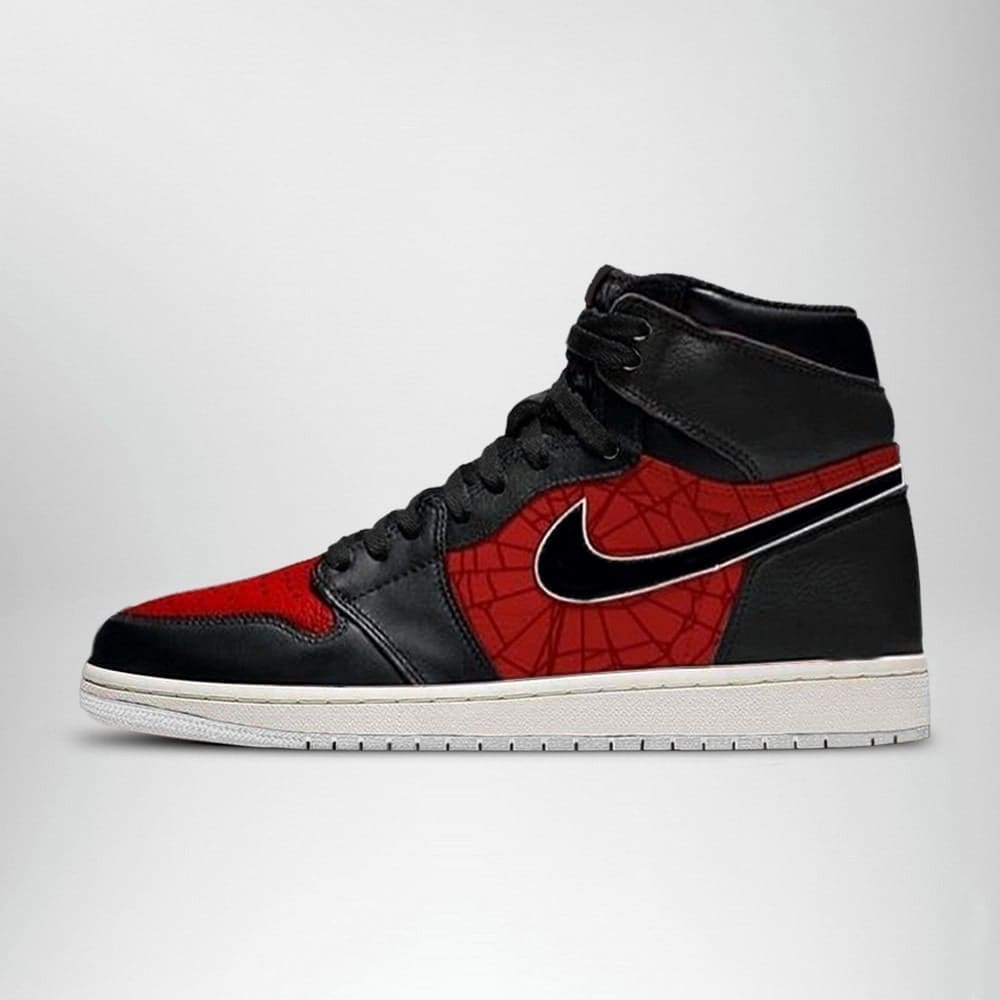 Avengers - Spiderman Air Jordan 1 High Top Shoes SMASAJ1