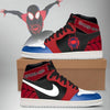 Miles Morales Spider-Man Air Jordan 1 High Top Shoes