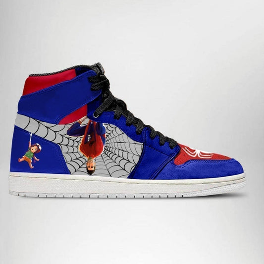 Spider-Man Peter B. Parker Air Jordan 1 High Top Shoes