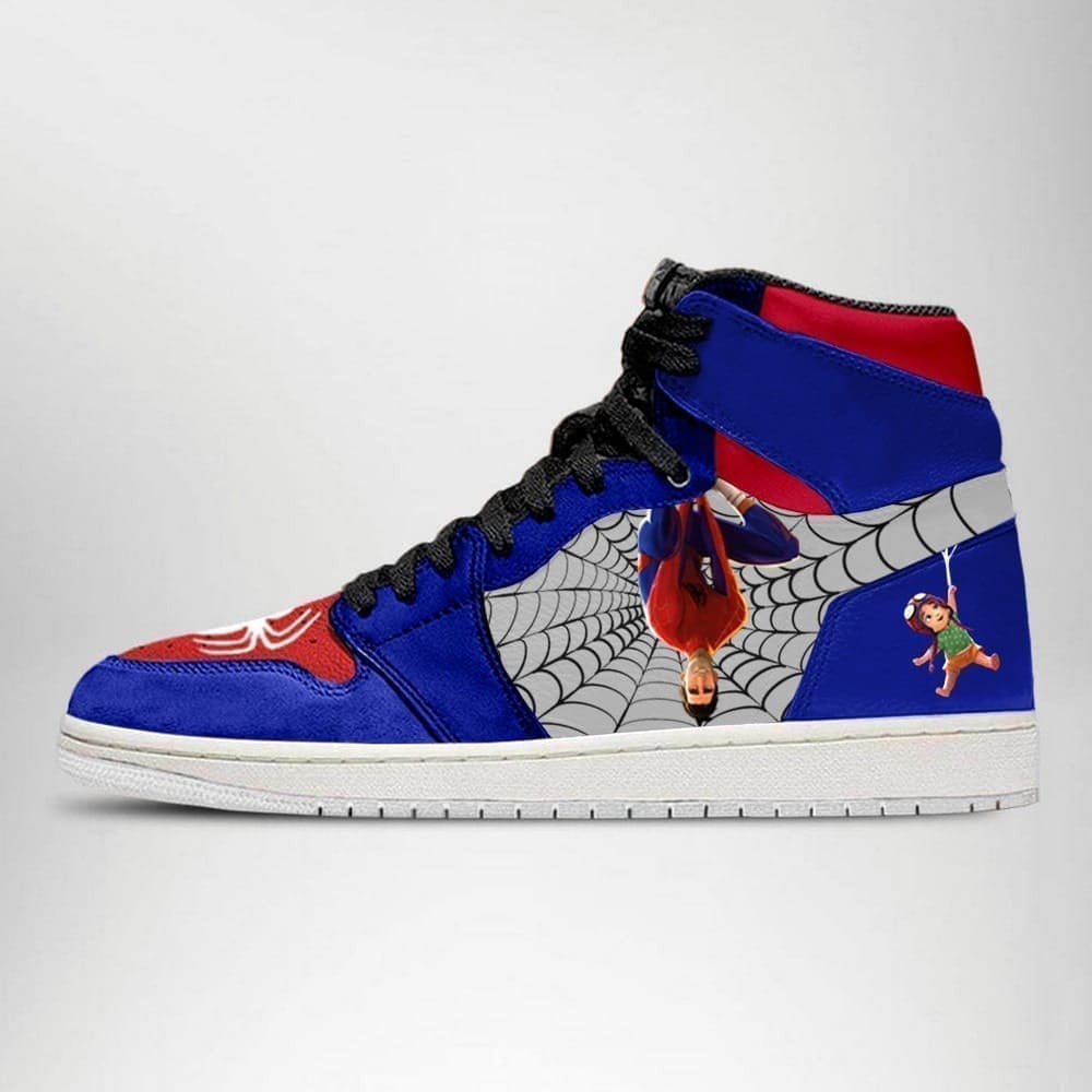 Spider-Man Peter B. Parker Air Jordan 1 High Top Shoes