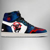 Spider-Man Miles Morales Air Jordan 1 High Top Shoes SMSMMA3