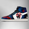 Spider-Man Miles Morales Air Jordan 1 High Top Shoes SMSMMA3