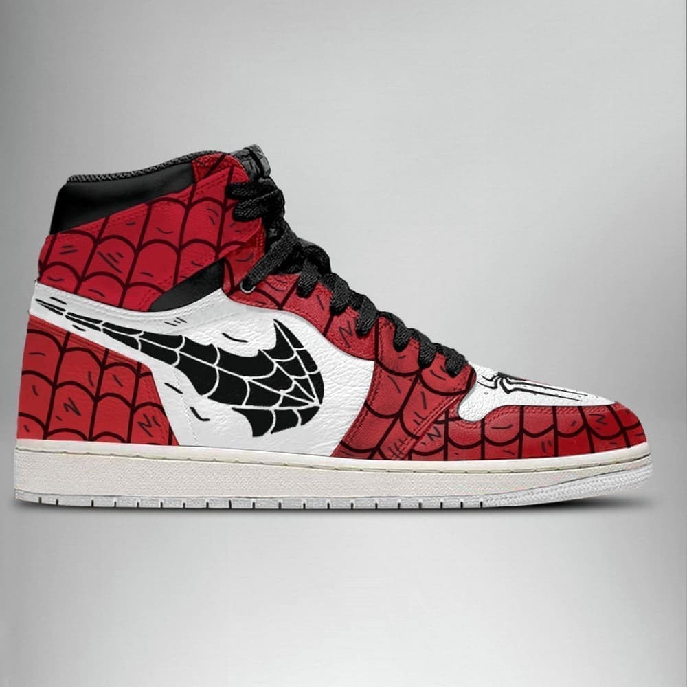 Spider-Man Andrew Air Jordan 1 High Top Shoes SMSMAA1