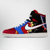 Spiderman Miles Morales Air Jordan 1 High Top Shoes SMSMMA1