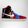 Spiderman Miles Morales Air Jordan 1 High Top Shoes SMSMMA1