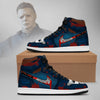 Michael Myers Halloween Air Jordan 1 High Top Shoes