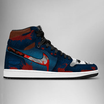 Michael Myers Halloween Air Jordan 1 High Top Shoes