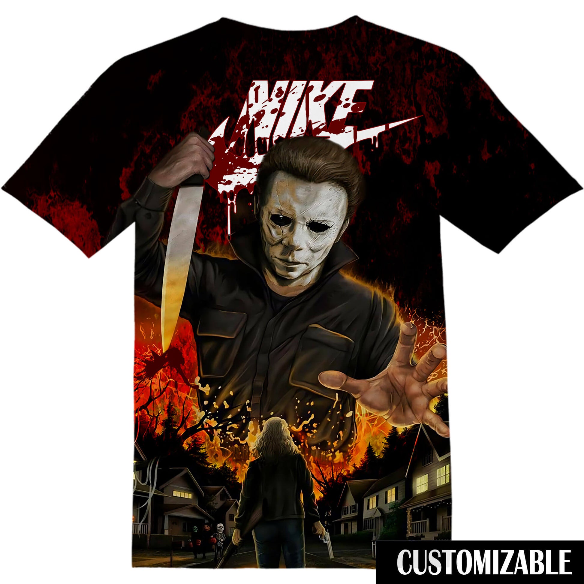 Halloween Horror Michael Myers Tshirt Adult And Kid Tshirt