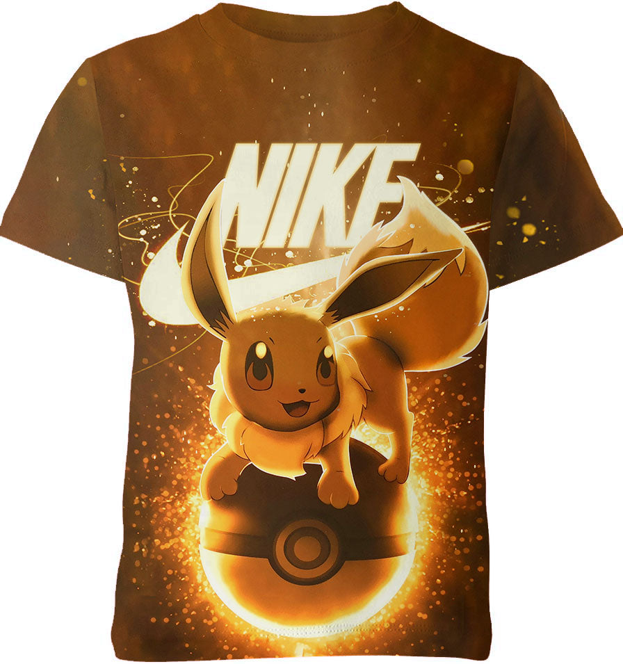 Anime Gift For Eevee Pokemon Fan Adult And Kid Tshirt