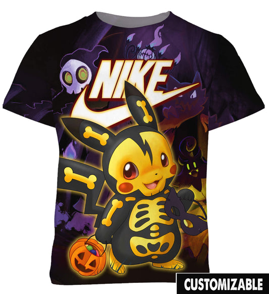 Halloween Pokemon Pikachu Tshirt Adult And Kid Tshirt