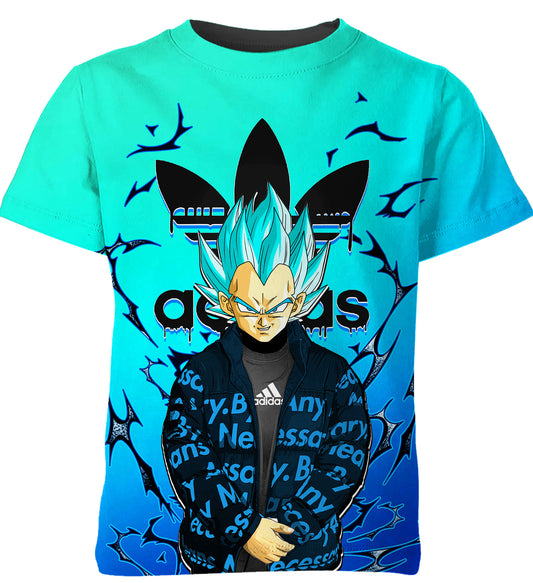 Gift For Vegeta Dragon Ball Anime Lover Adult And Kid Tshirt