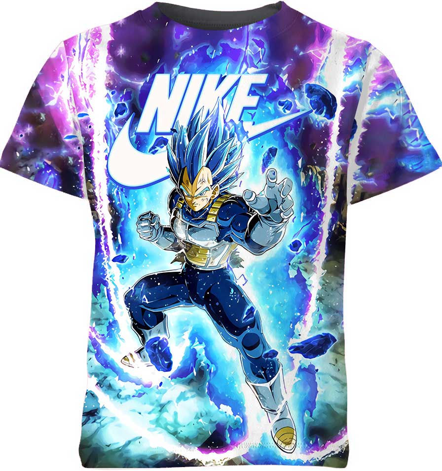 Anime Gift For Dragon Ball Fan Vegeta Adult And Kid Tshirt