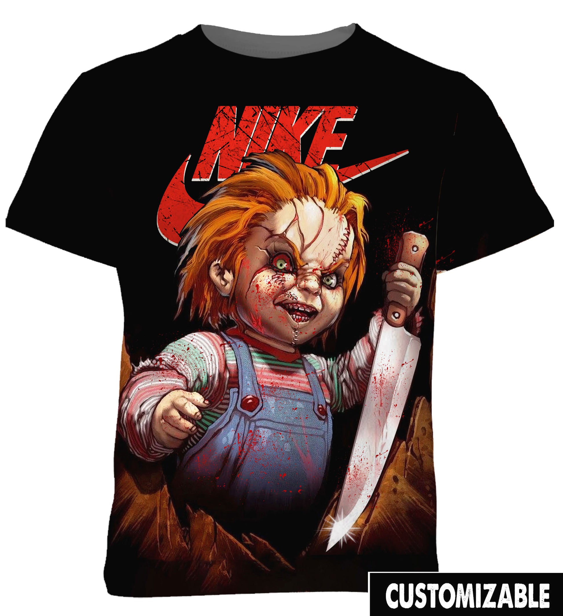 Halloween Gift For Chucky Fan Funny Killer Doll Horror Movie Shirt Chucky Shirt Adult And Kid Tshirt Hoodie VA