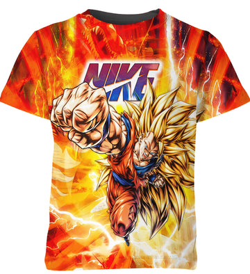 Songoku Super Saiyan Fan Adult And Kid Tshirt