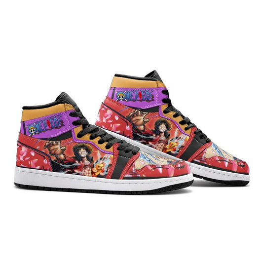 Monkey D. Luffy Armament Haki Ryuo One Piece Air Jordan 1 High Top Shoes - Shoesmates