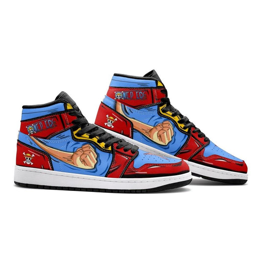 Monkey D. Luffy Fist One Piece Air Jordan 1 High Top Shoes - Shoesmates