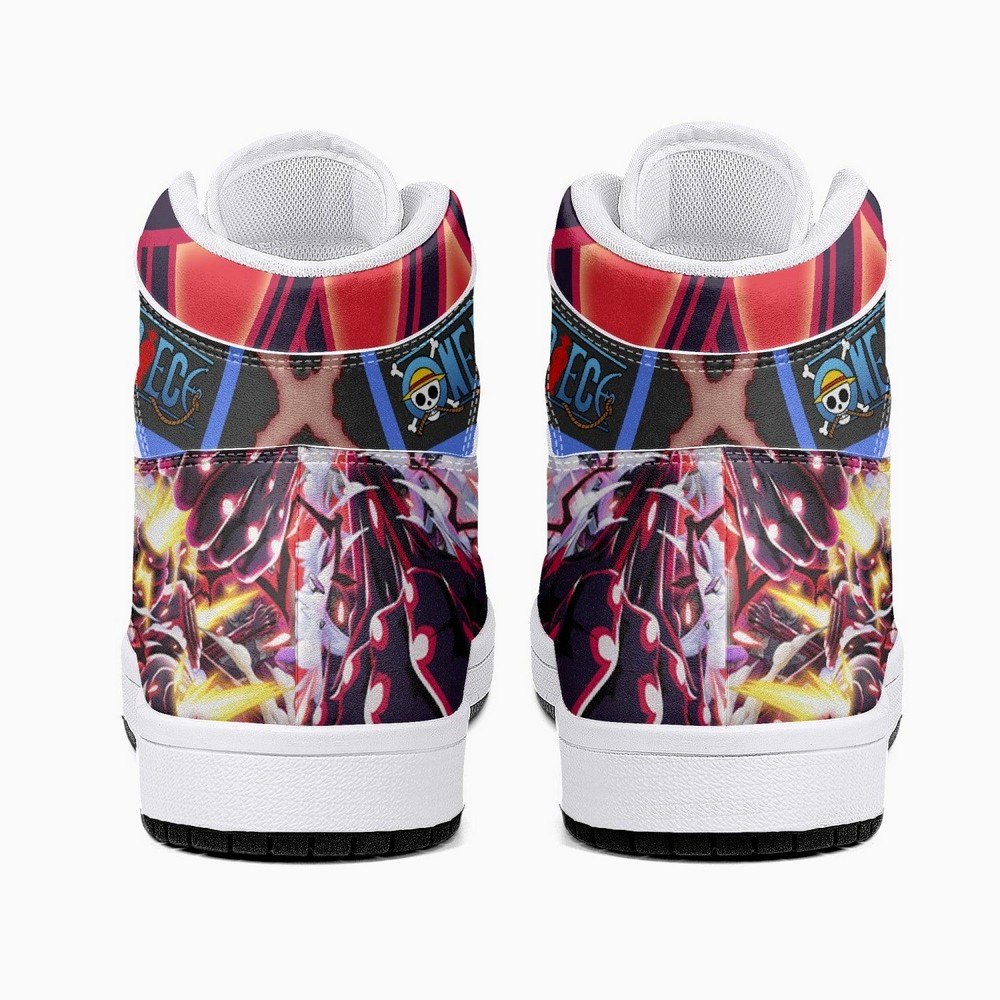 Monkey D. Luffy Gear 4th Snake Man One Piece JD1 High Top Shoes - Shoesmates