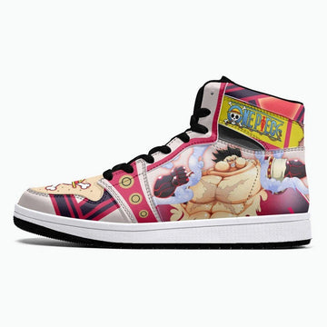 Monkey D. Luffy Gear 4th Tank Man One Piece JD1 High Top Shoes - Shoesmates