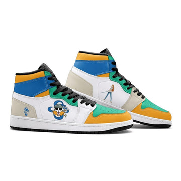 Nami One Piece Air Jordan 1 High Top Shoes - Shoesmates