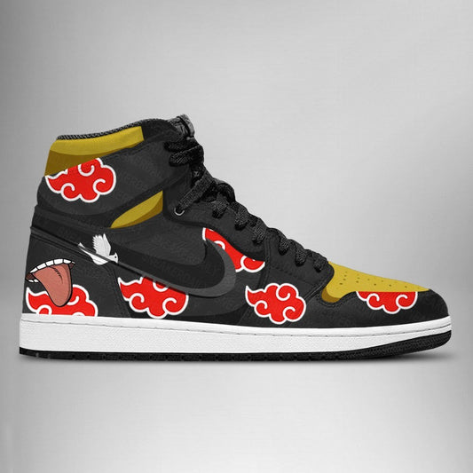 Naruto Akatsuki Deidara AJ1 High Top Shoes