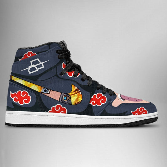 Naruto Akatsuki Deidara AJ1 High Top Shoes Version 2