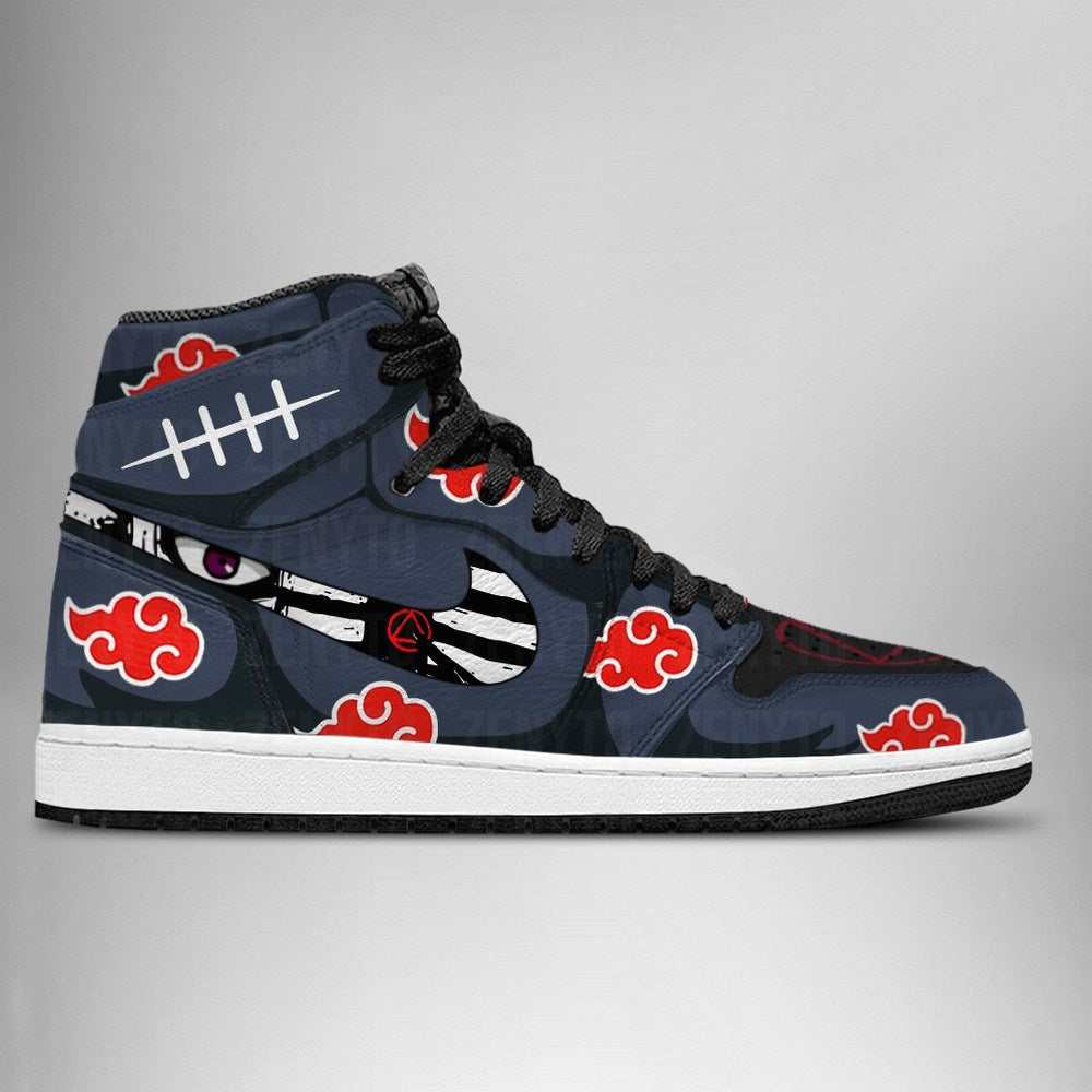 Naruto Akatsuki Hidan AJ1 High Top Shoes