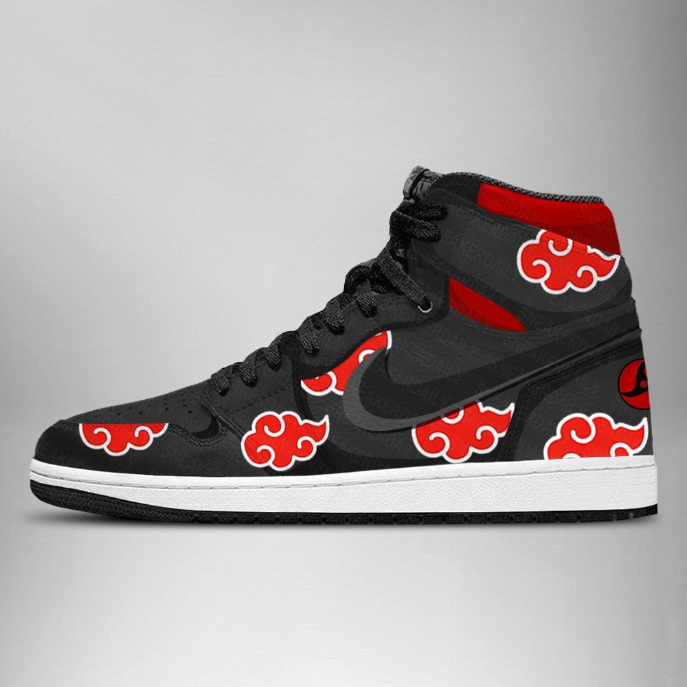 Naruto Akatsuki Itachi AJ1 High Top Shoes