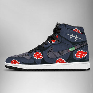 Naruto Akatsuki Kakuzu AJ1 High Top Shoes