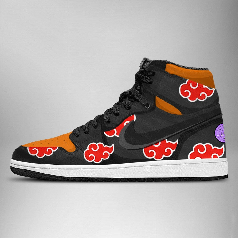 Naruto Akatsuki Pain AJ1 High Top Shoes