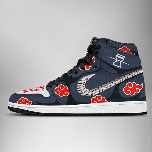 Naruto Akatsuki Sasori AJ1 High Top Shoes