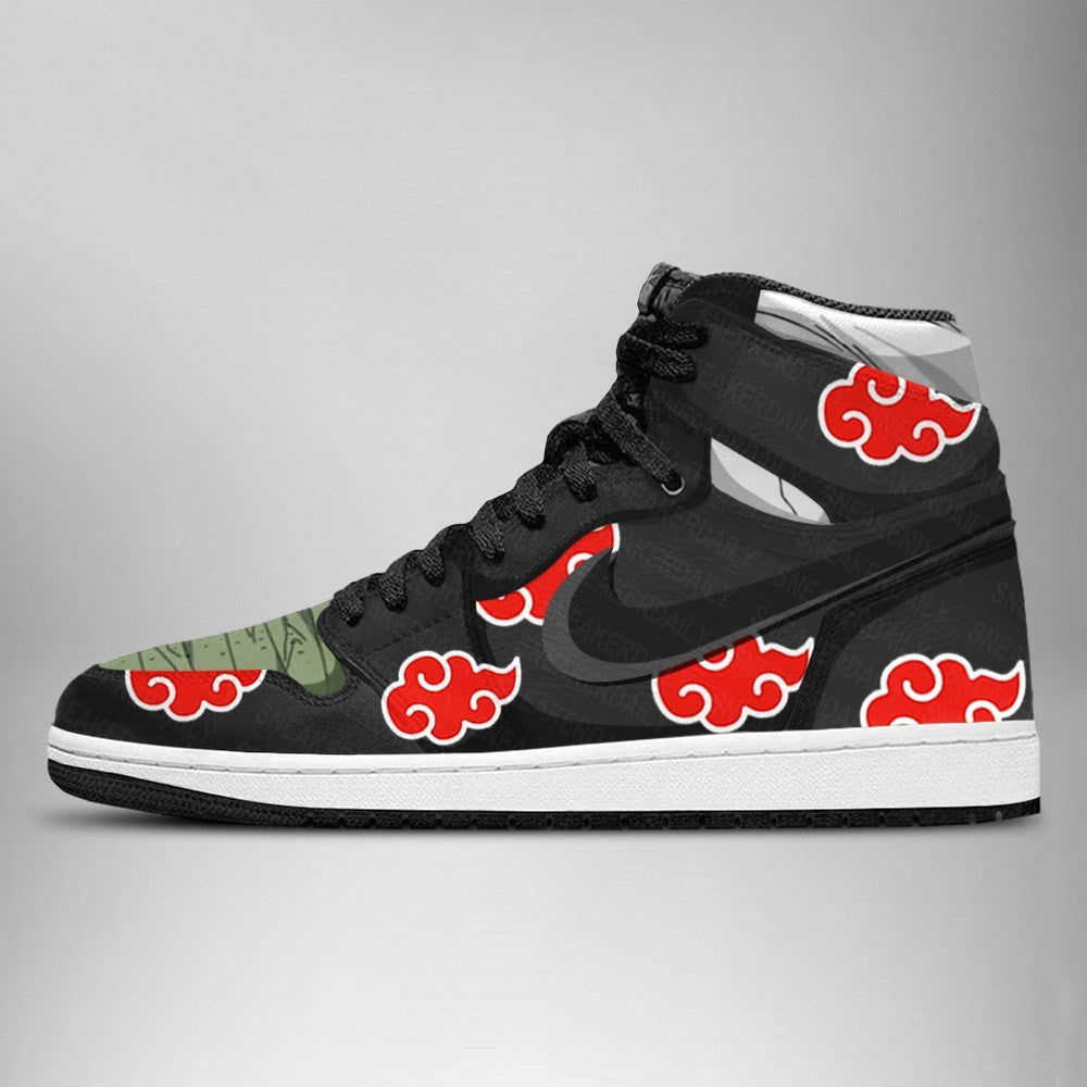 Naruto Akatsuki Zetsu AJ1 High Top Shoes