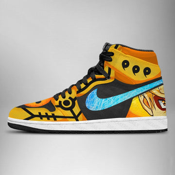 Naruto Kurama Mode AJ1 High Top Shoes