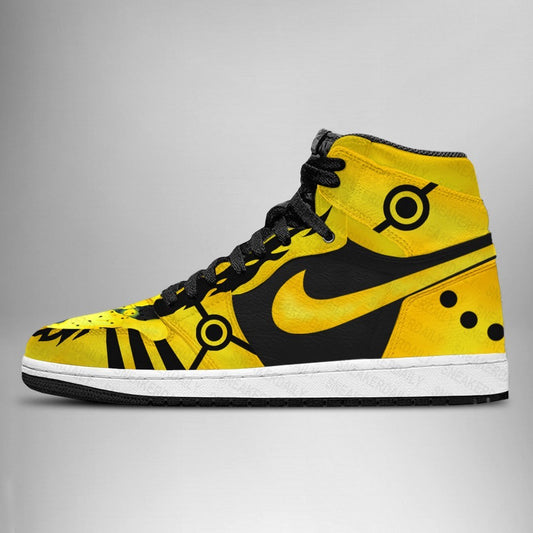 Naruto Kurama Mode AJ1 High Top Shoes Version 2