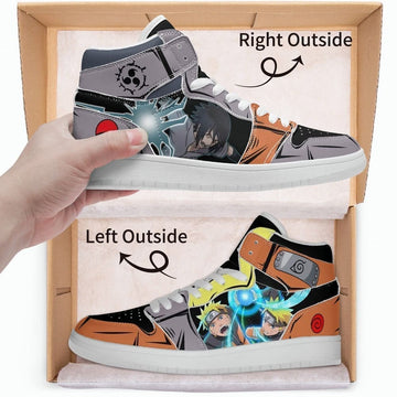 Naruto vs Sasuke Shoes: Embrace the Epic Clash in Anime Style