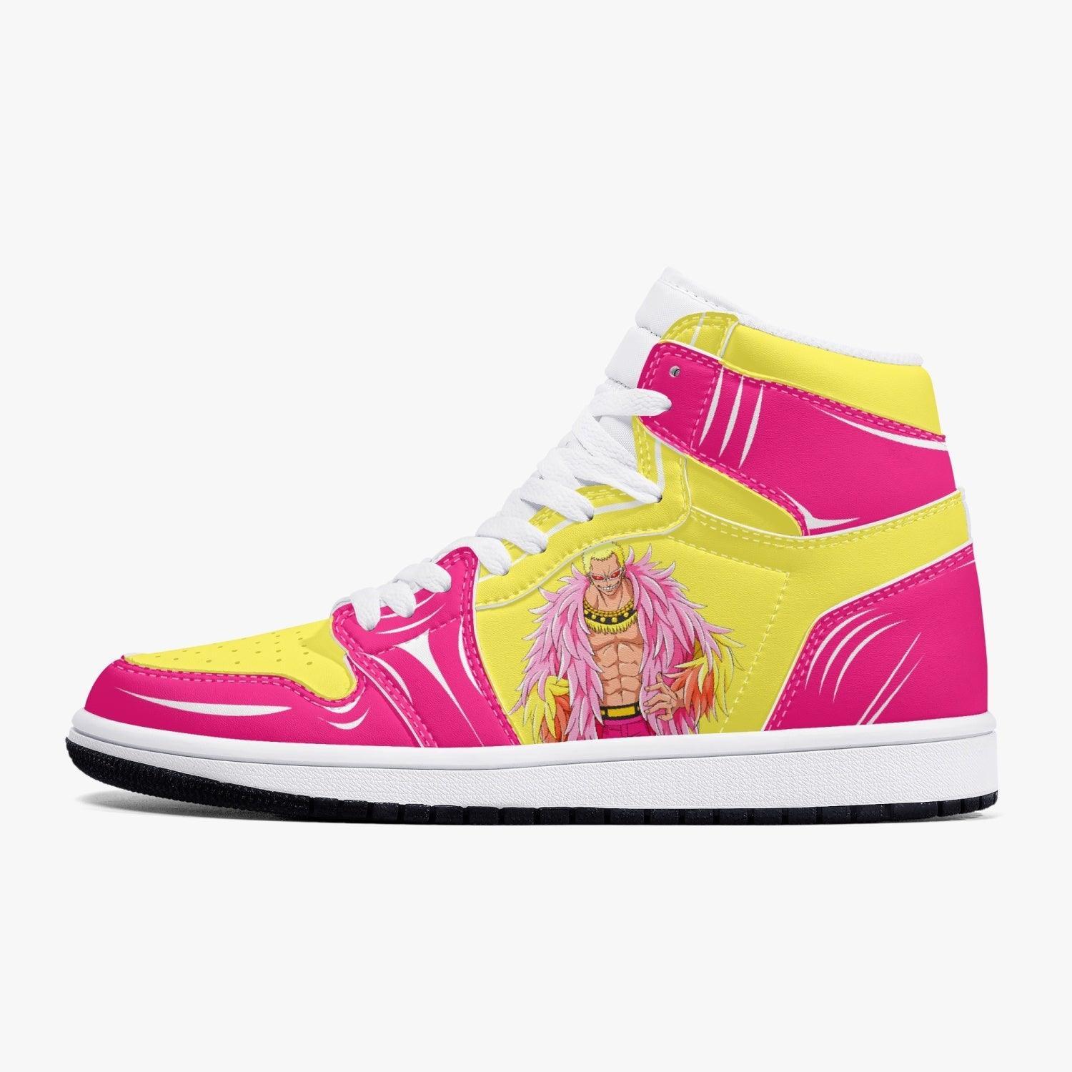 One Piece Donquixote Doflamingo AJ1 High Top Shoes - Shoesmates