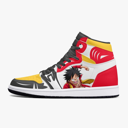 One Piece Luffy AJ1 High Top Shoes - Shoesmates